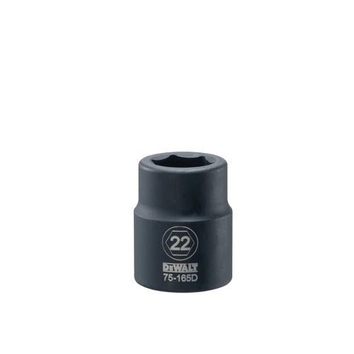 Dewalt DWMT75165OSP-  3/4 DRIVE IMPACT SOCKET - 6 POINT 22MM