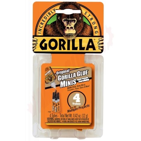 Gorilla 5100502 – Kleber 3 g, einzeln, 4er-Pack