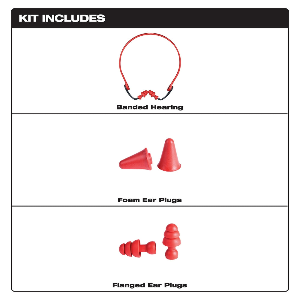 Milwaukee 48-73-3201 - Banded Ear Plugs