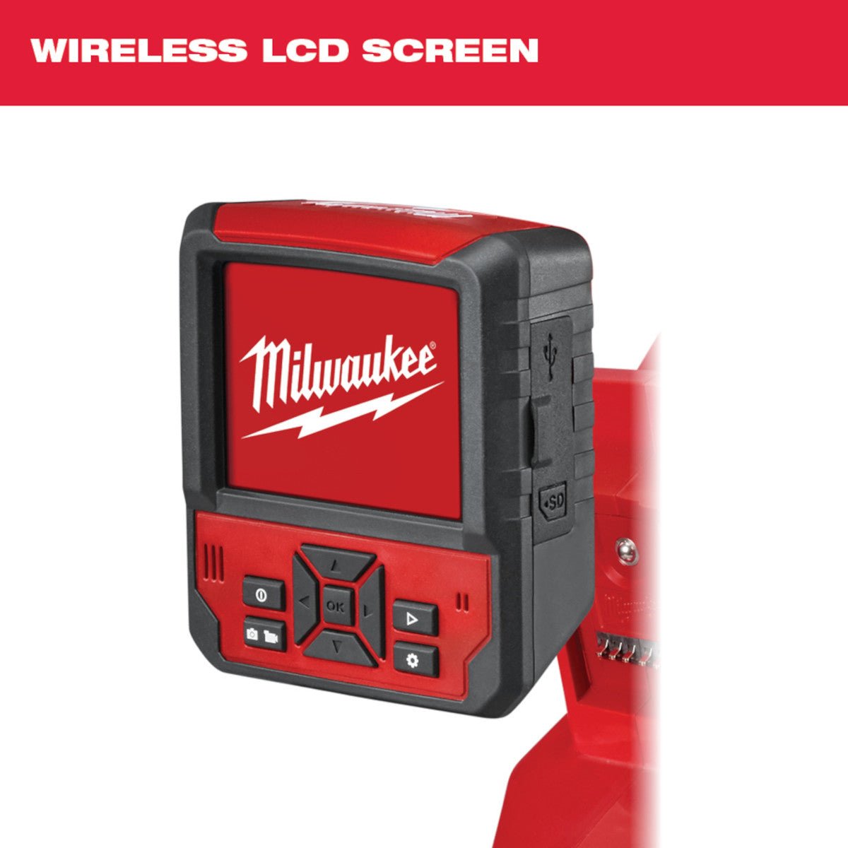 Milwaukee 2316-21 - M12™ M-Spector Flex™ 9 Ft Inspection Camera Cable Kit