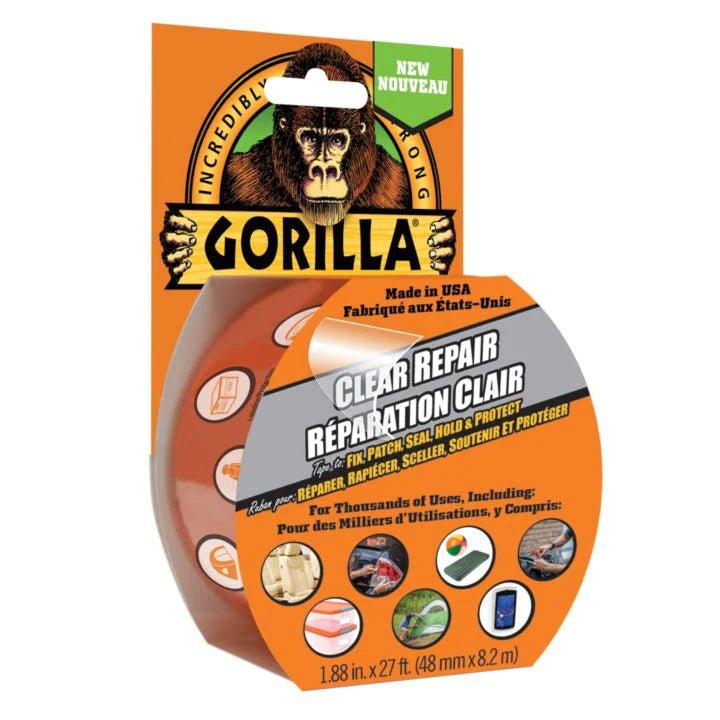 6127003 Gorilla Clear Reparatur-Klebeband