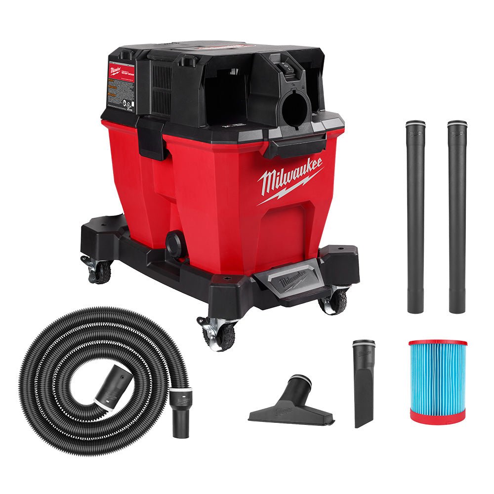 Milwakee 0920-20  -  M18 FUEL™ 9 Gallon Dual-Battery Wet/Dry Vacuum