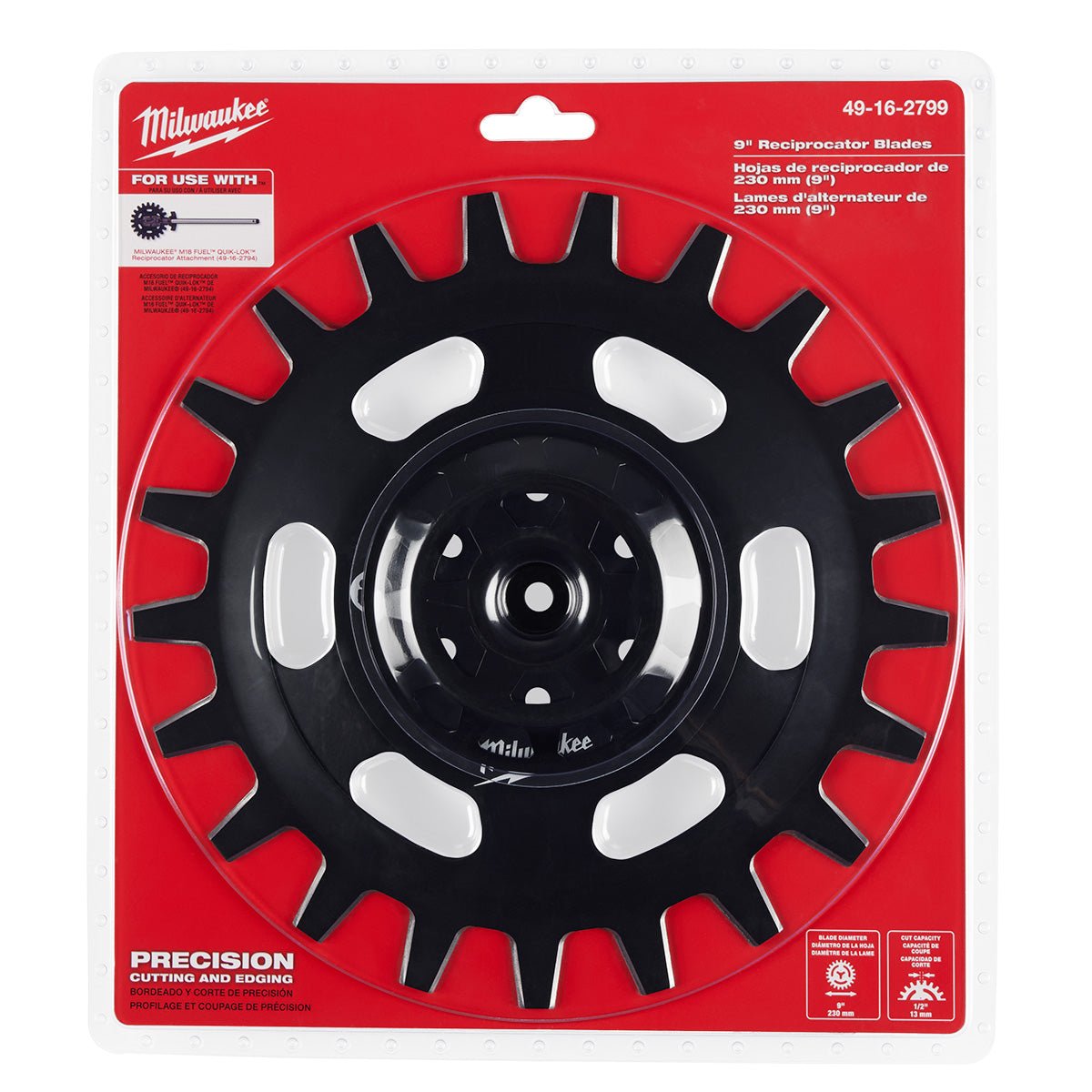 Milwaukee 49-16-2799 - QUIK-LOK Reciprocator Blade Set