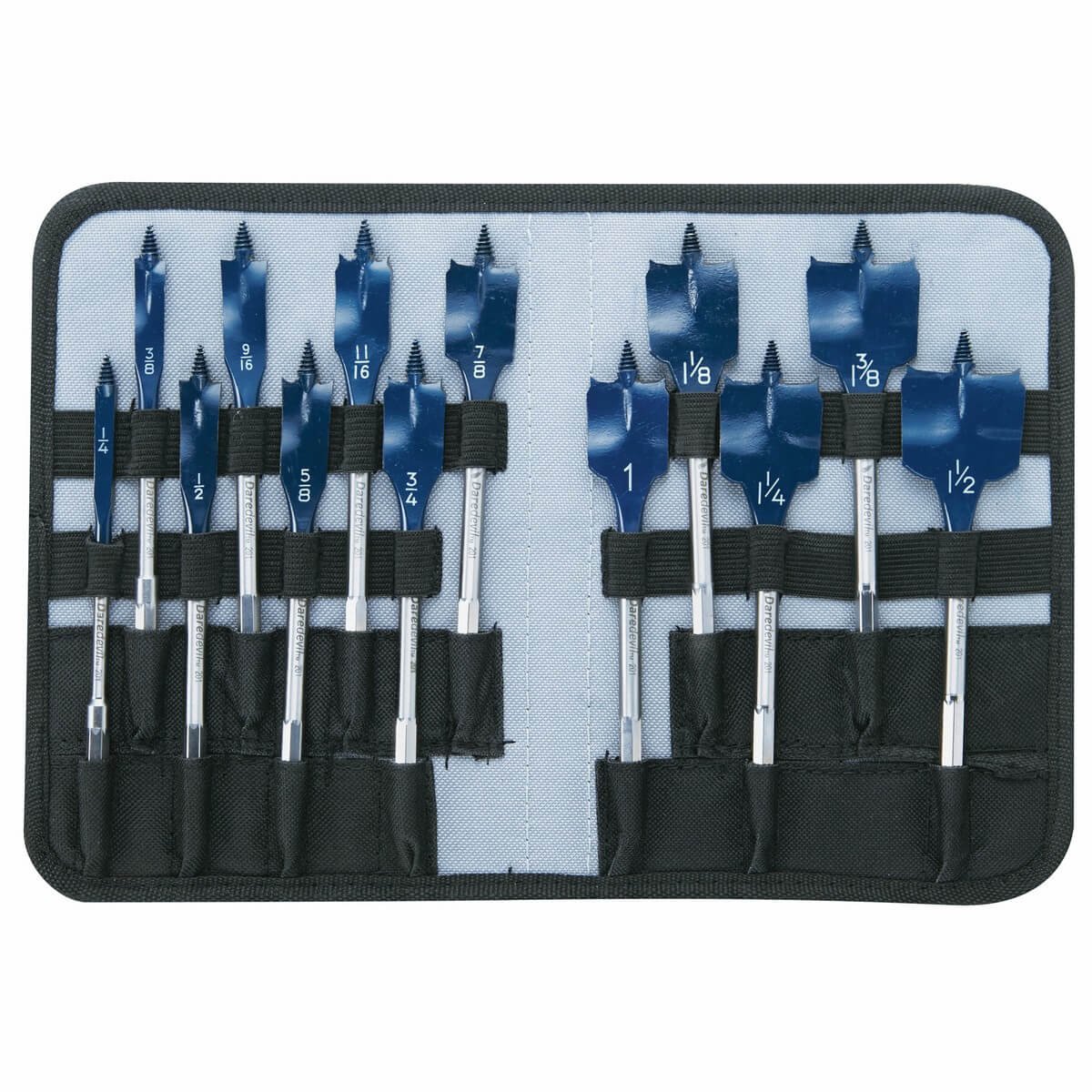 Bosch DSB5013P 13-Piece Daredevil Spade Bit Set in Pouch