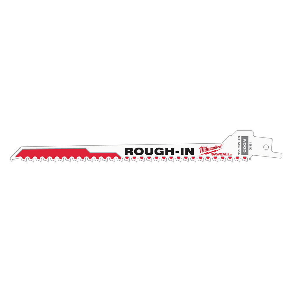 Milwaukee  48-00-1610  -  SAWZALL® Rough-In Blade - 5 PK