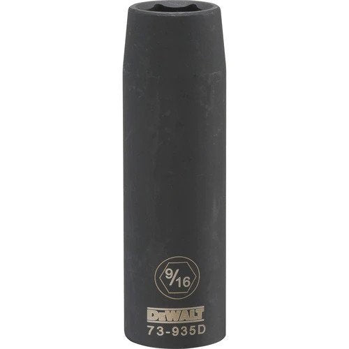 Dewalt DWMT73935OSP  -  1/2 DRIVE DEEP IMPACT SOCKET - 6 POINT-9/16''