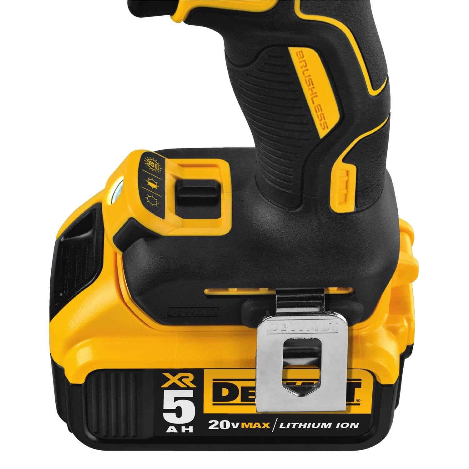 DEWALT DCD991P2-20V MAX* XTREME Akku-Bohrschrauber-Set, bürstenlos, 1/2 Zoll (2) Lithium-Ionen-Akkus mit Ladegerät