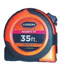 Keson PG1835VMAG  -  35 x 1 NYLON COATED STEEL BLADE, Measuring Tape