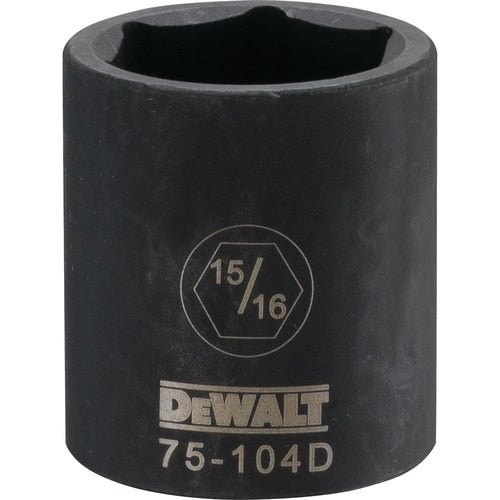 Dewalt DWMT75104OSP  -1/2 DRIVE IMPACT SOCKET - 6 POINT-15/16"