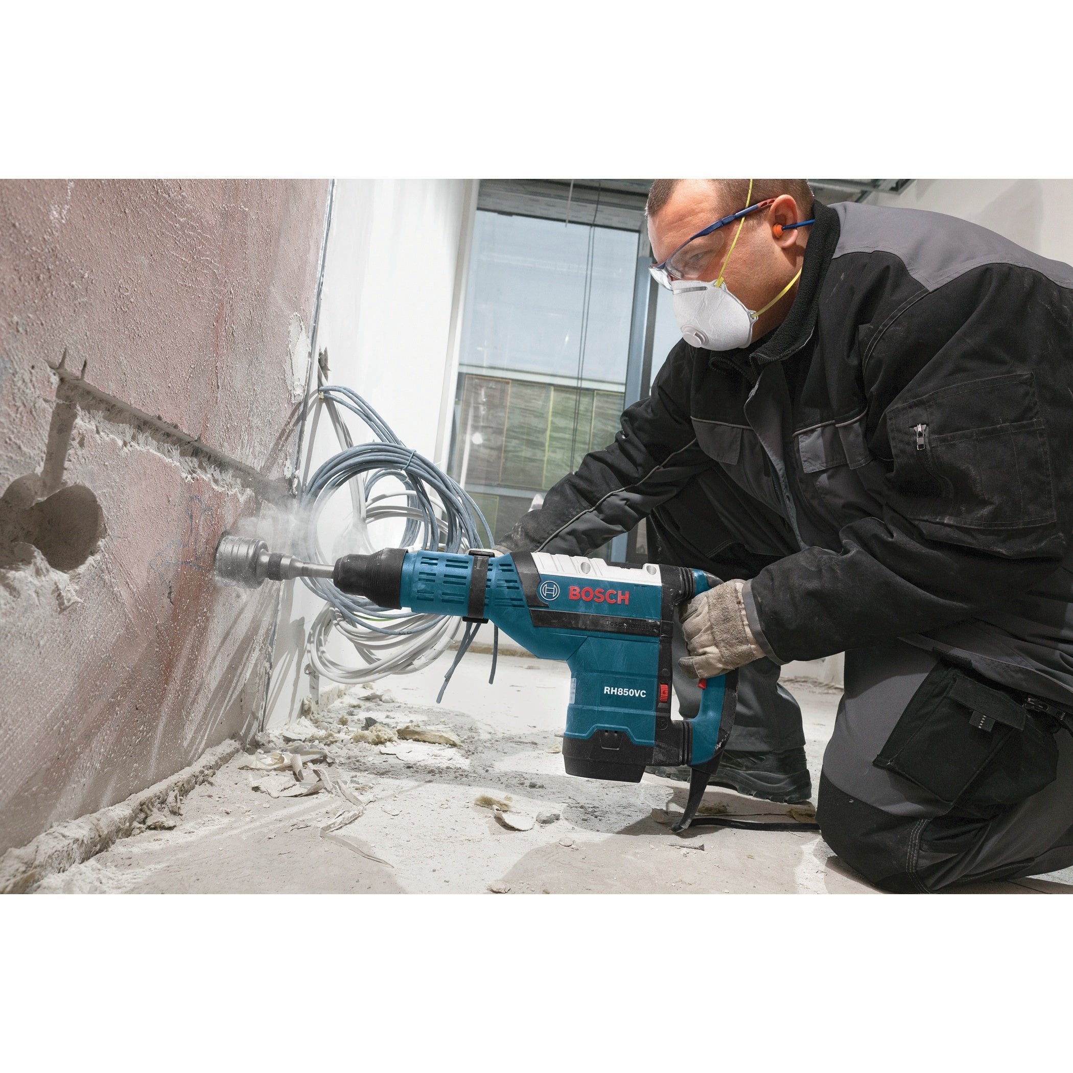 Bosch RH850VC – 1-7/8 Zoll SDS-max®-Bohrhammer 