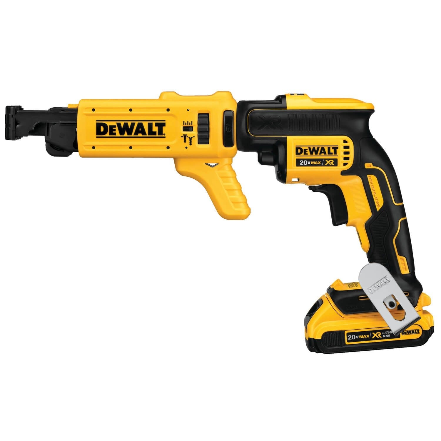 DEWALT DCF6202 20-volt MAX XR Li-Ion Drywall ScrewGun Cordless Collated Magazine