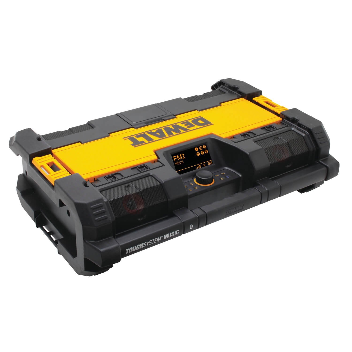 DEWALT DWST08810-Toughsystem Radio and Battery Charger, Bluetooth Music Player