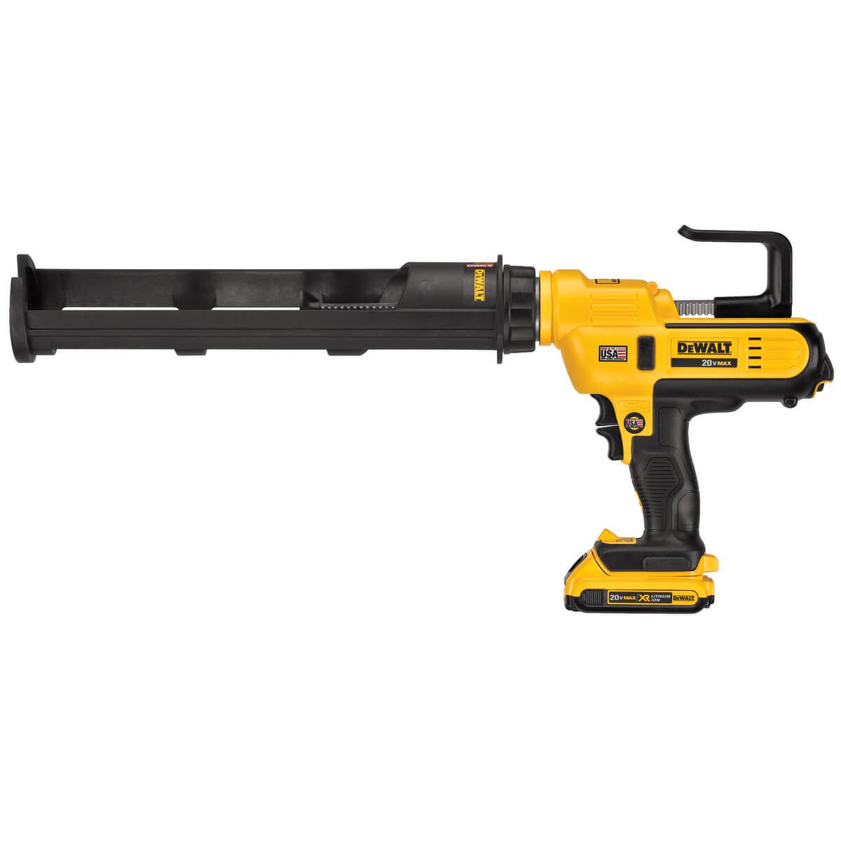 Pistolet à calfeutrer/adhésif DEWALT DCE570D1-20V Max, 29 oz