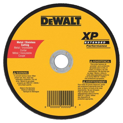 DEWALT DW8854-Xp Trennscheibe, 7 Zoll x 0,045 Zoll x 7/8 Zoll