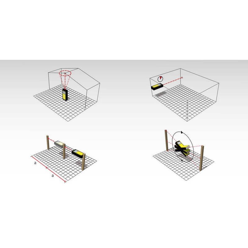 Stabila 06520 – LD520 660-Ft-Lasermessgerät für den Außenbereich 