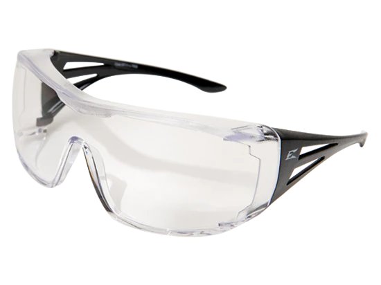 EDGE EYEWEAR Clear Lens, RX Fit Safety Glasses - XF411-L