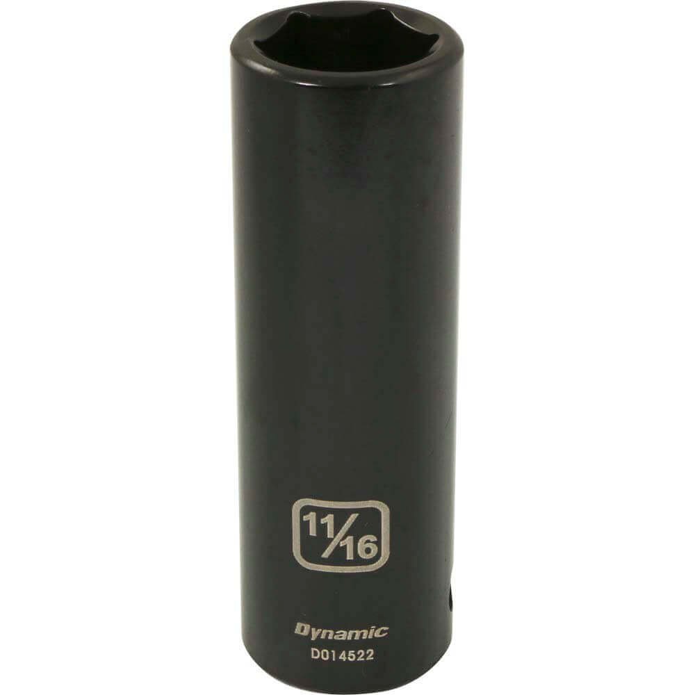 DYNAMIQUE 1/2" D 6 PT 11/16" DEEP IMP SKT