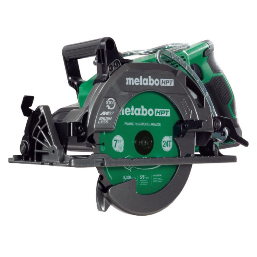 Scie circulaire Metabo HPT 36 V avec poignée arrière 7-1/4" - C3607DWAM 