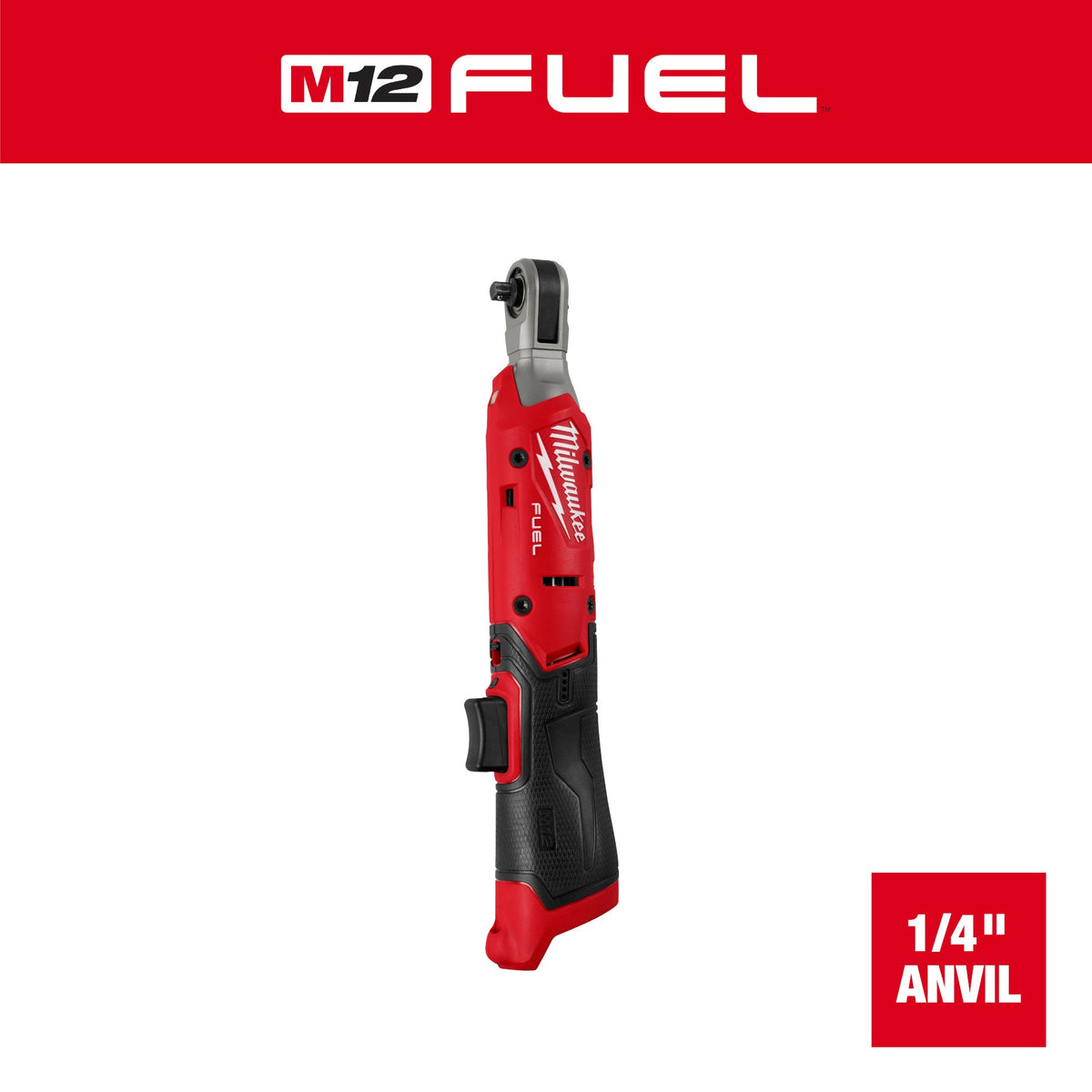 Milwaukee 3052-20 - Milwaukee 3052-20 M12 FUEL™ 1/4" Ratchet (View 2)