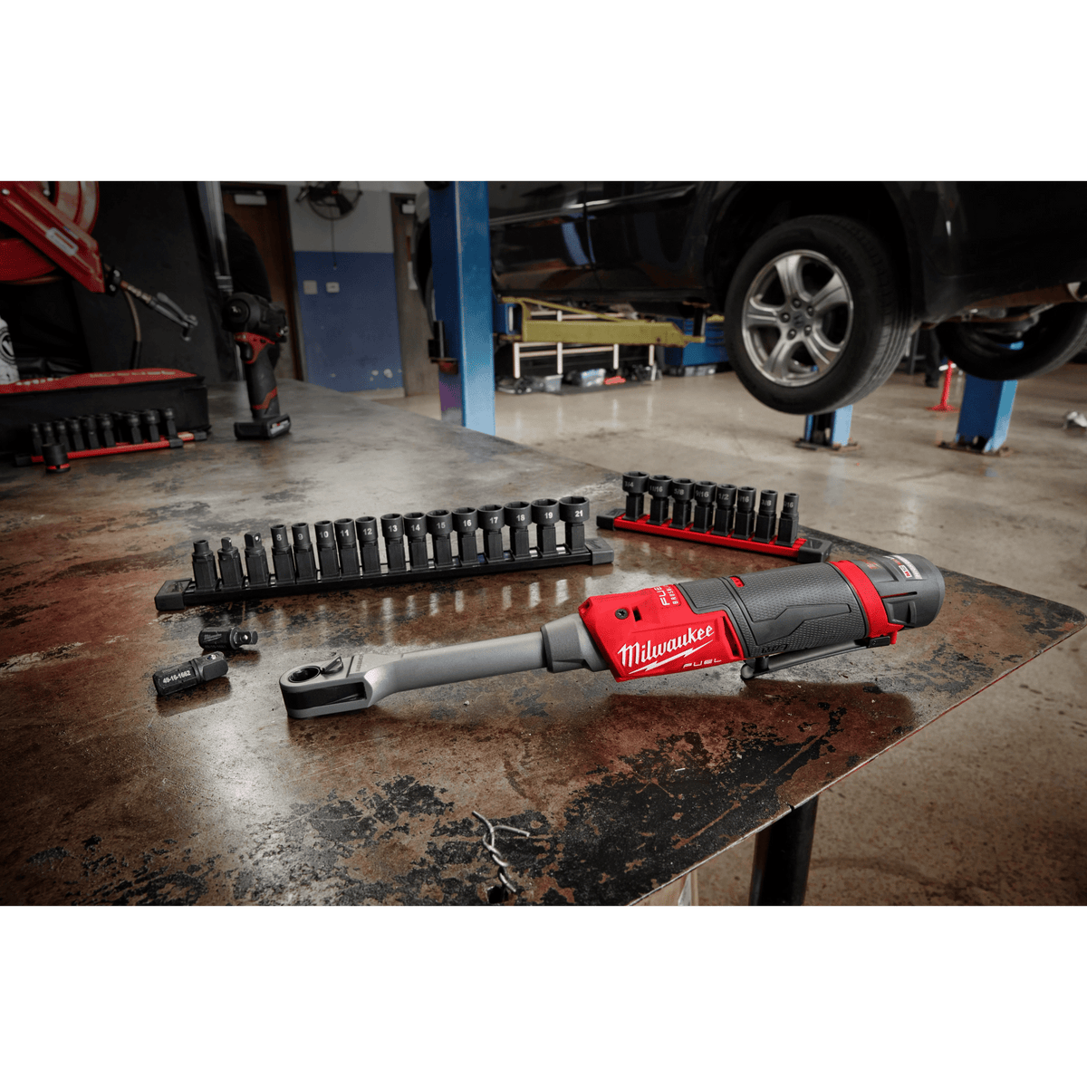 Milwaukee 49-16-1668 - Milwaukee 49-16-1668 M12 FUEL INSIDER Box Ratchet 3/8" Anvil Adapter (View 2)