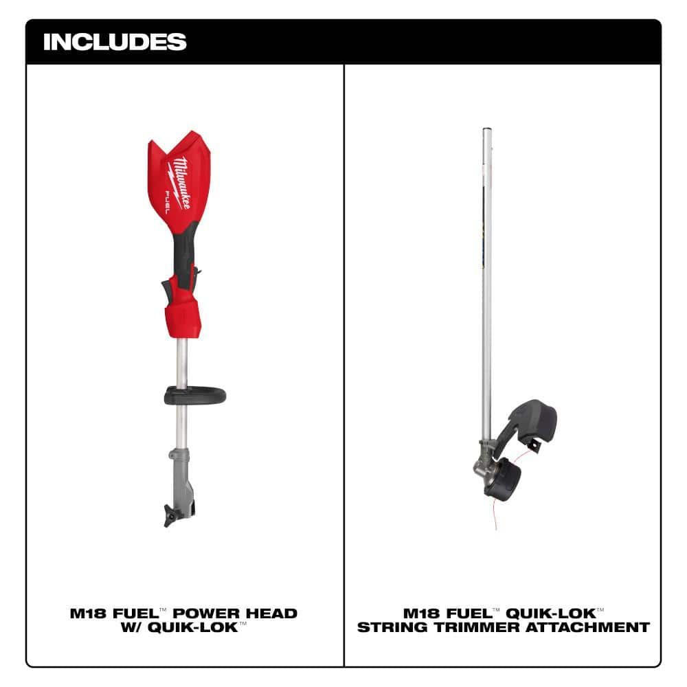 Milwaukee 3016-20ST - M18 FUEL™ String Trimmer w/ QUIK-LOK™