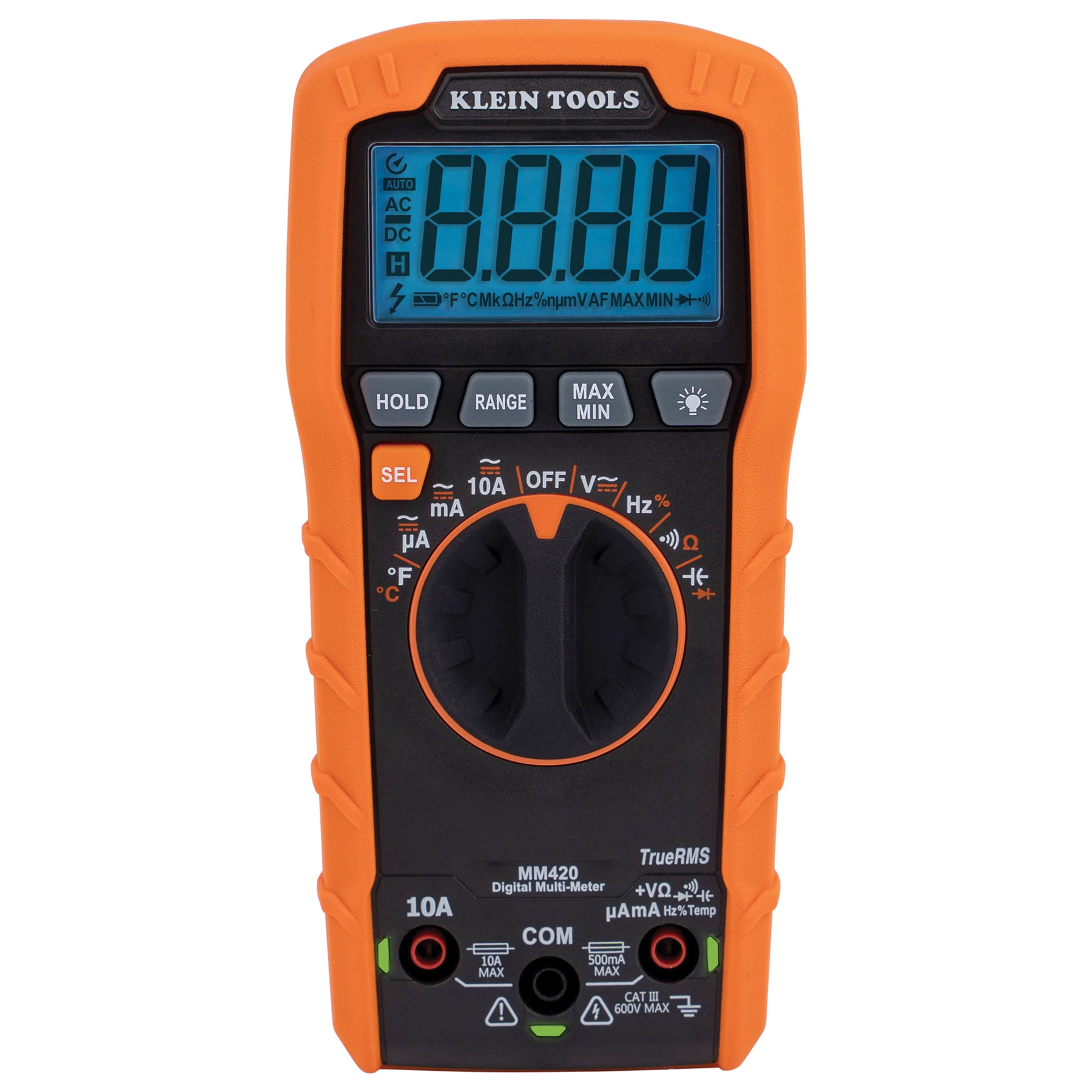 Klein TRMS Auto-Ranging 600V Multimeter - KLE-MM420