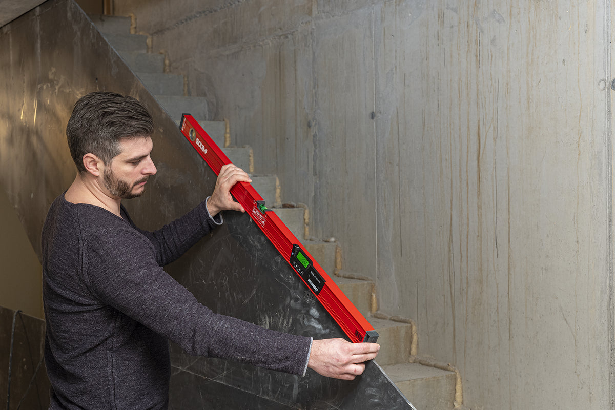 SOLA LSB48DLM Big Red Magnetic Digital Level (48")