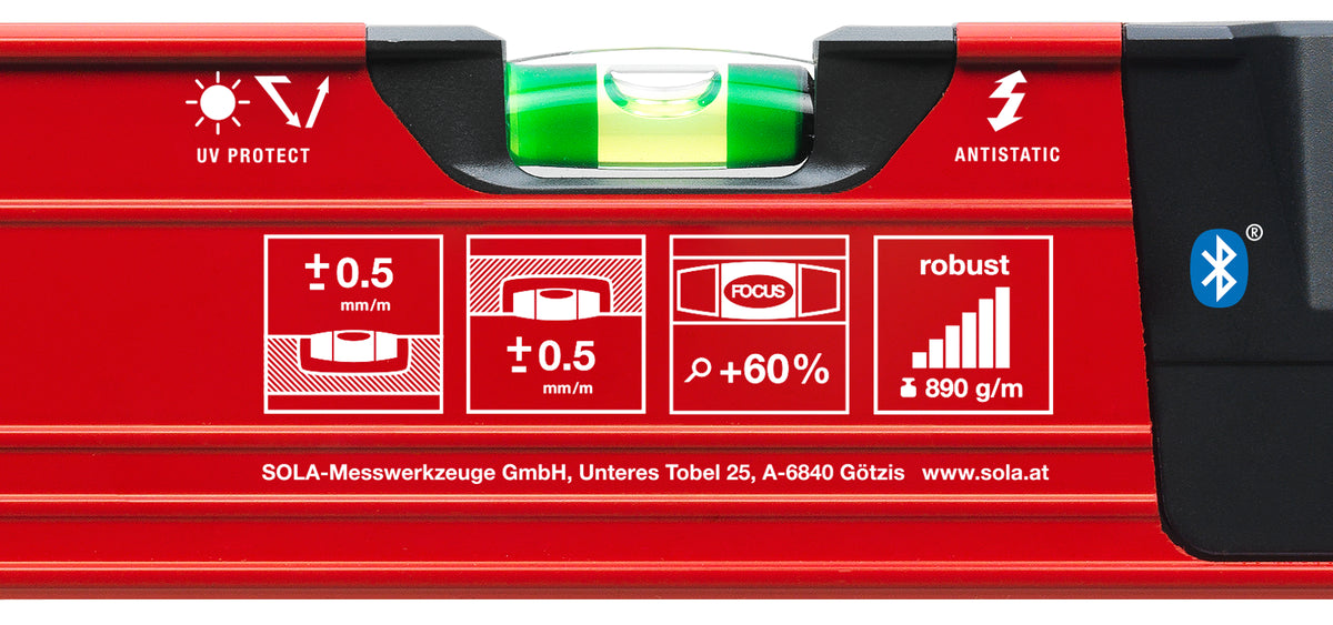 SOLA LSB48DLM Big Red Magnetic Digital Level (48")