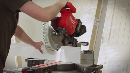 Load video: Milwaukee 2739-20 M18 FUEL™ 12 in. Dual Bevel Sliding Compound Miter Saw - product video