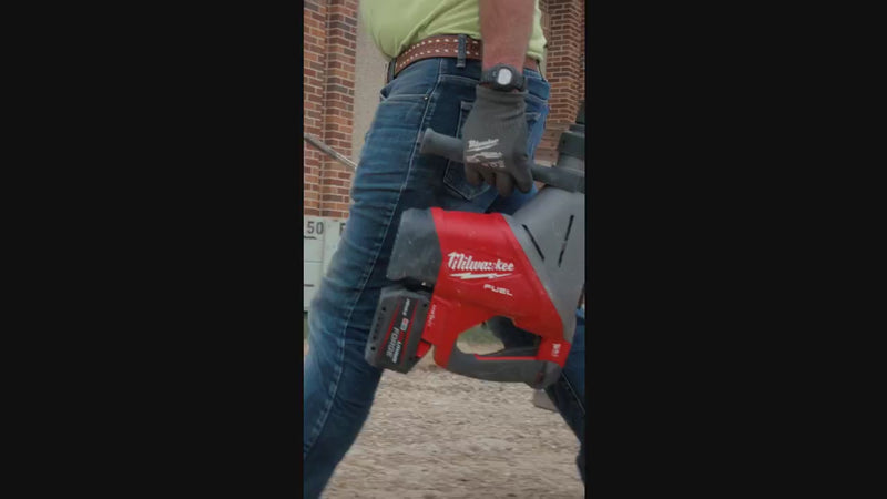 Milwaukee 2918-22HD M18 FUEL 1-3/4" SDS MAX Rotary Hammer Kit with ONE-KEY - product video