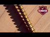 GRK GRK-16730 - Fasteners 16730 Fin-Trim Exterior Finishing Trim Head Screws #8 By 2-1/2 Inch 605 Pack