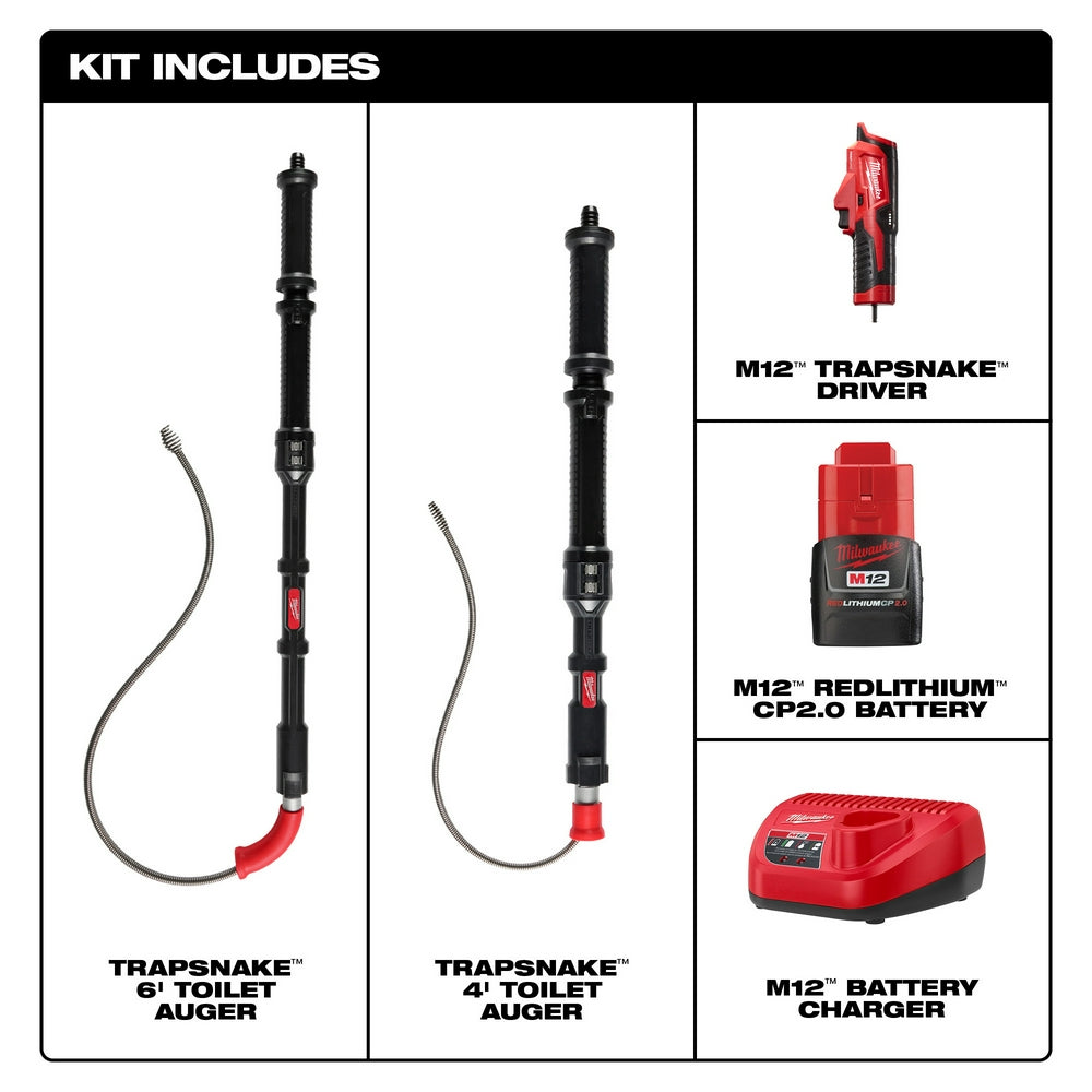 Milwaukee 3577-21 - M12™ TRAPSNAKE™ 2-Tool Combo Kit