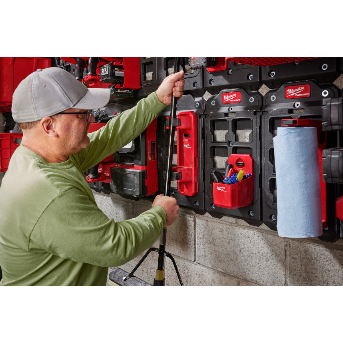 Milwaukee 48-22-8348 - Porte-outils à long manche PACKOUT™