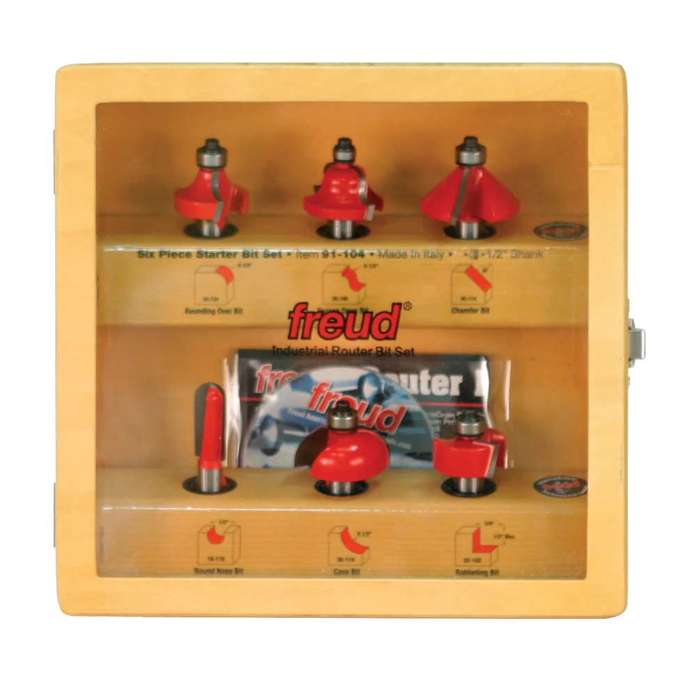 Freud - 91-104 - 6 Piece Starter Bit Set FREUD