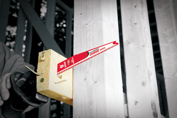 Diablo 9" Carbide Tipped Wood Cutting Recip Blade - wise-line-tools