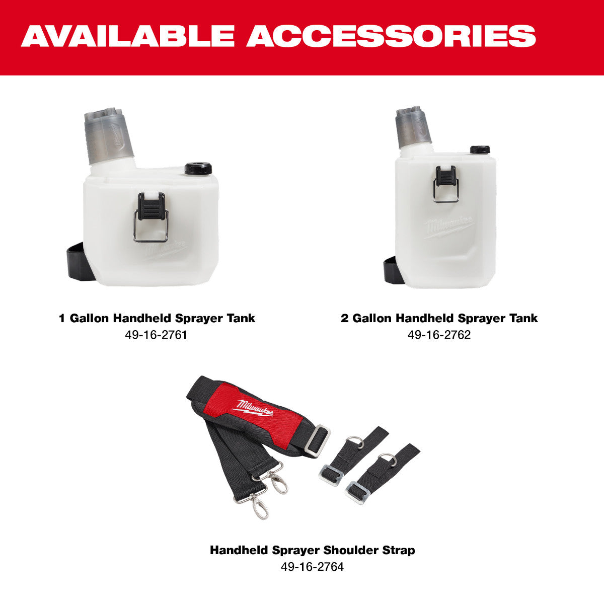 Milwaukee 2528-21G2 - M12™ 2 Gallon Handheld Sprayer Kit