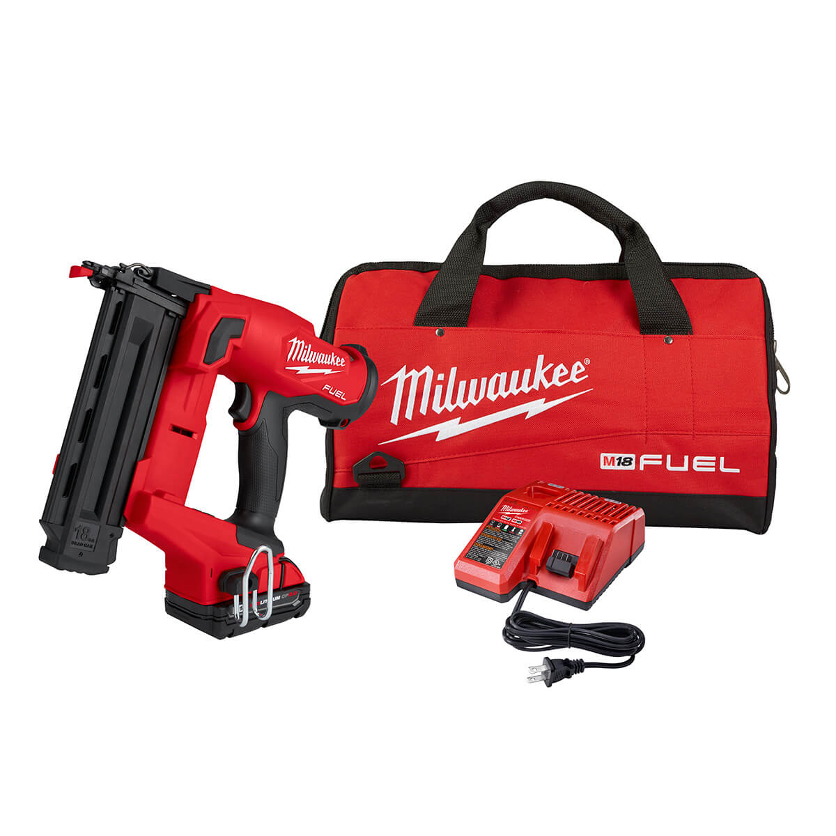 Milwaukee 2746-21CT - M18 FUEL™ 18 Gauge Brad-Nagler-Set