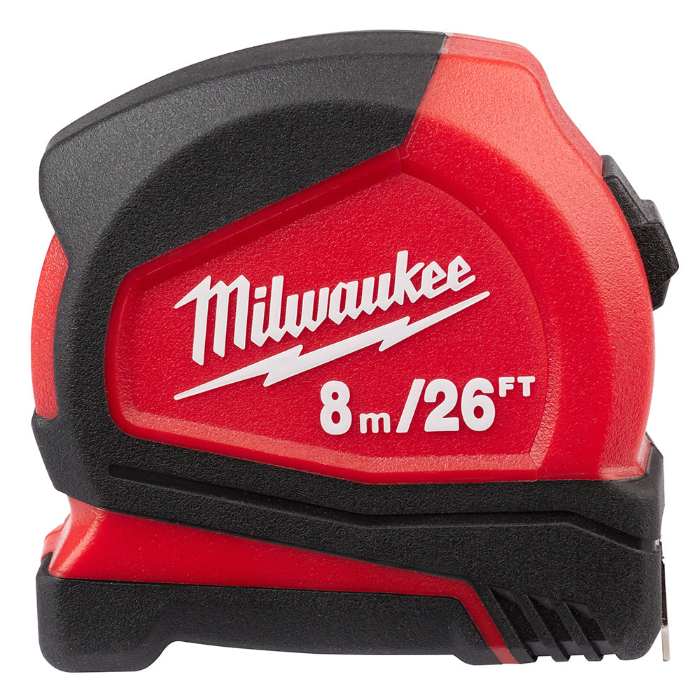 Milwaukee 48-22-6626 - 8 m/26 ft. Kompaktes Bandmaß