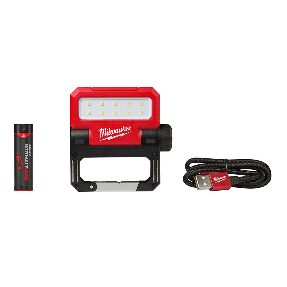 Milwaukee 2114-21 - Lampe pivotante Rover rechargeable par USB