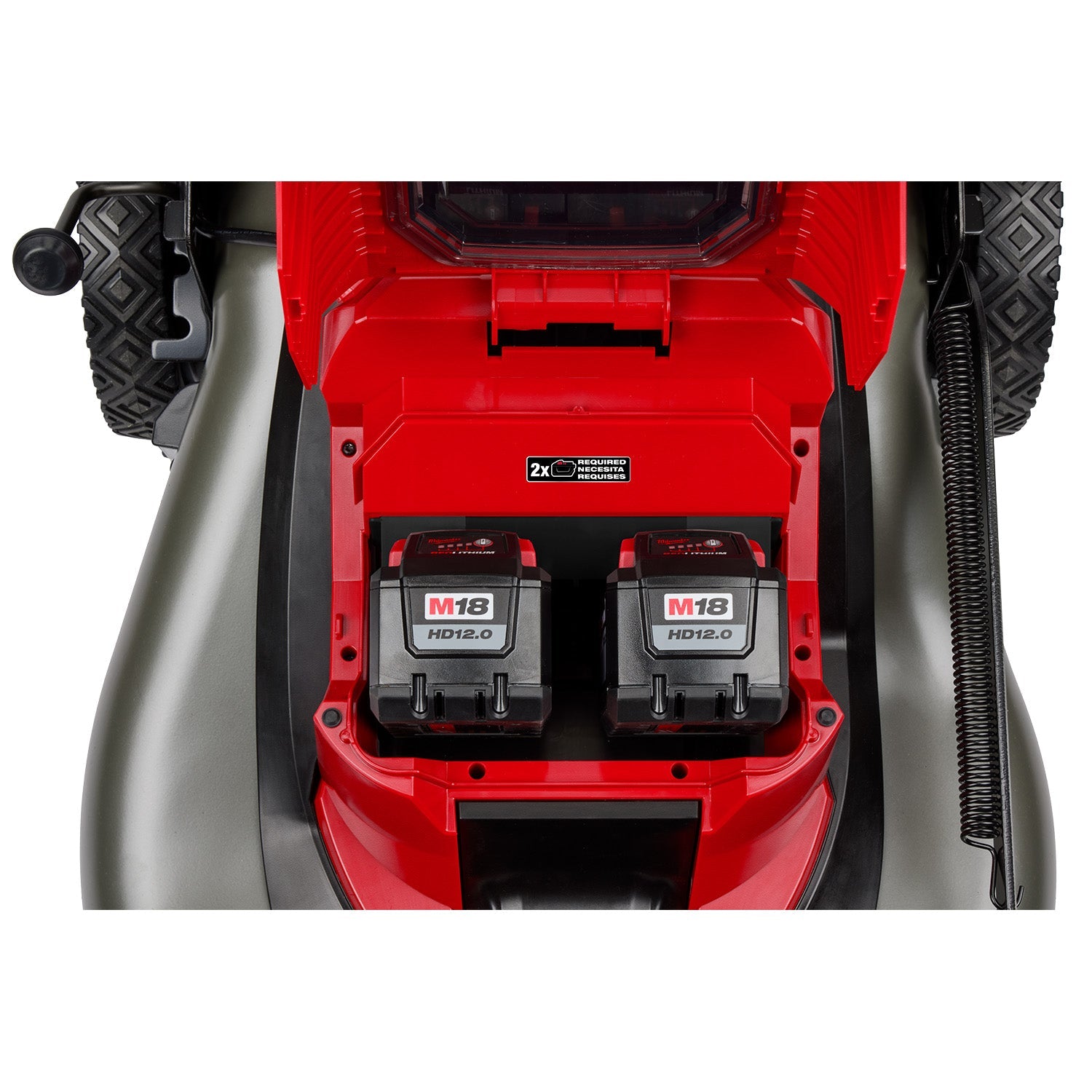 Milwaukee 2823-22HD - M18 FUEL™ 21" Selbstfahrender Rasenmäher mit Doppelbatterie