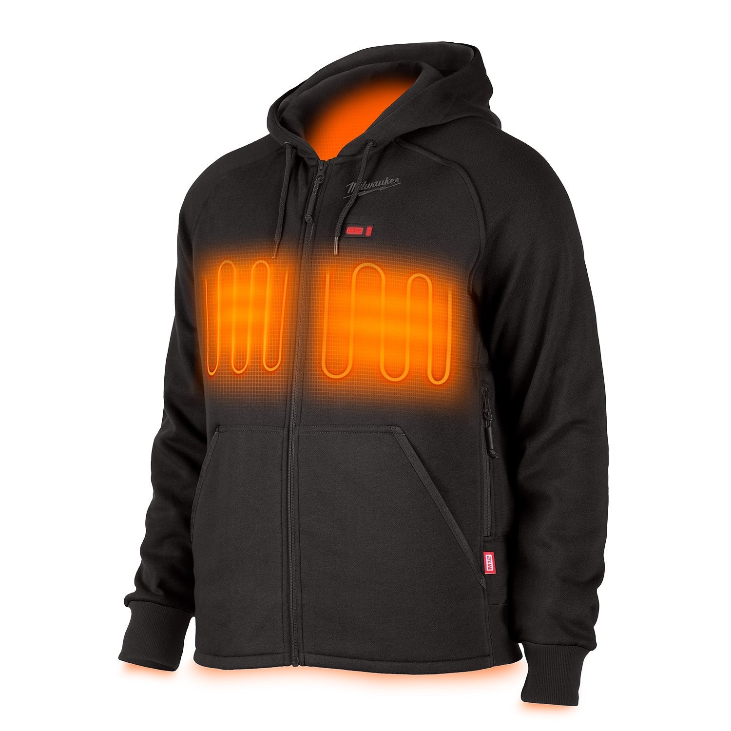 Milwaukee 306HV-202X - M12™ Beheizter Hoodie Hi-Vis 2X