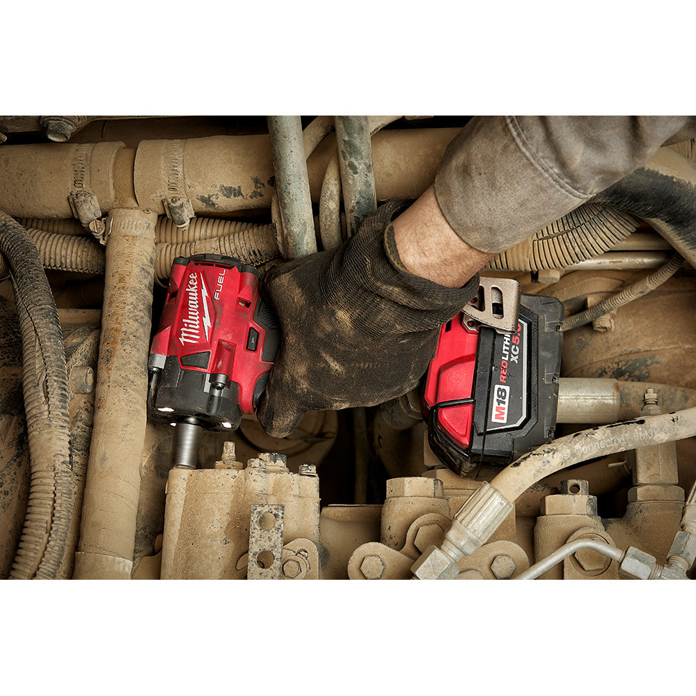 Milwaukee 2855-20 - Clé à chocs compacte M18 FUEL™ 1/2 avec bague de friction