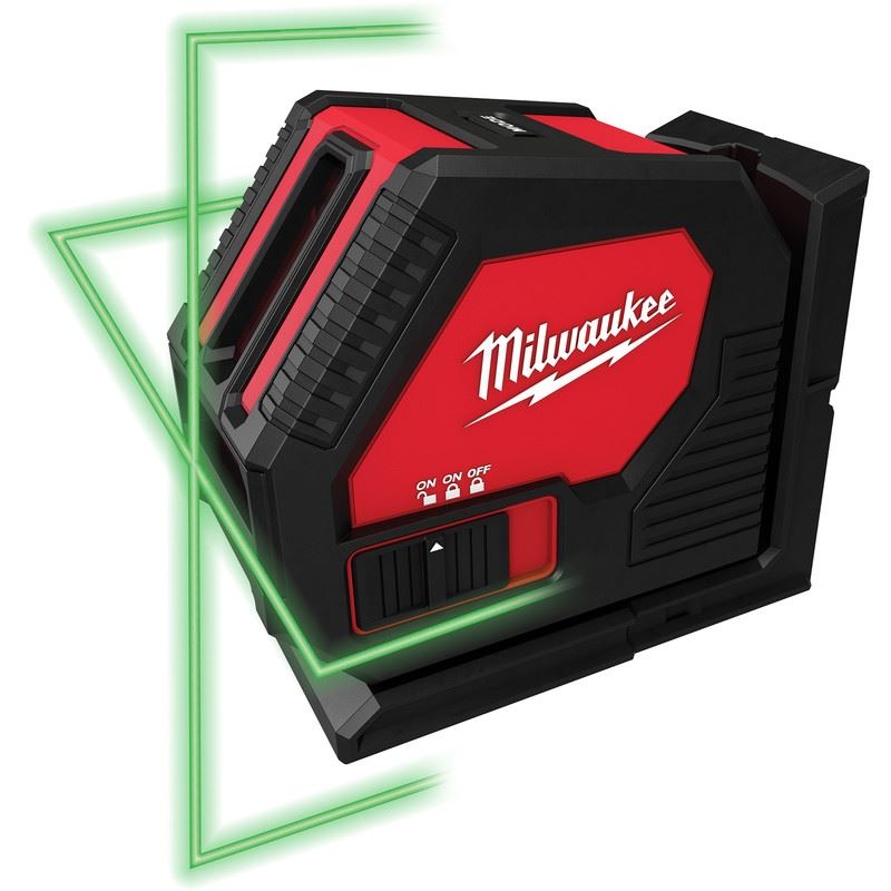 Milwaukee 3421 - Grüner Kreuzlinienlaser