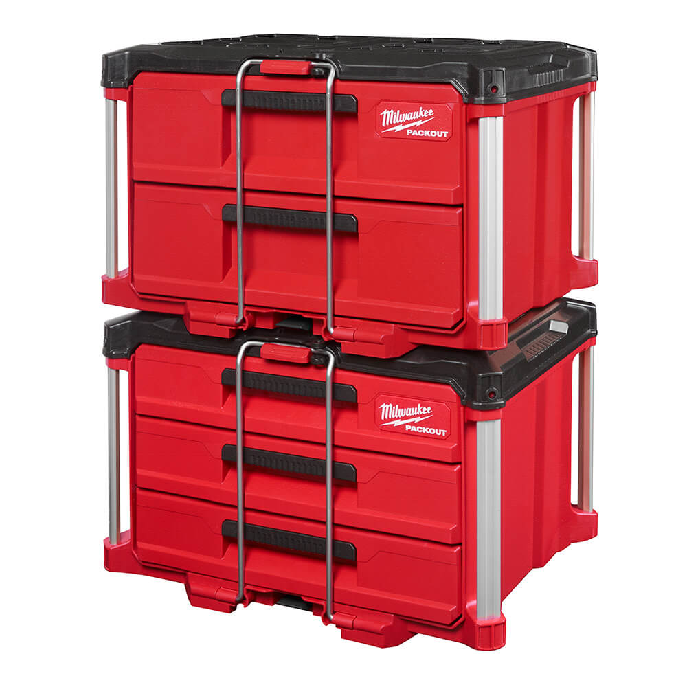 Milwaukee 48-22-8442 - PACKOUT™ Werkzeugkasten mit 2 Schubladen