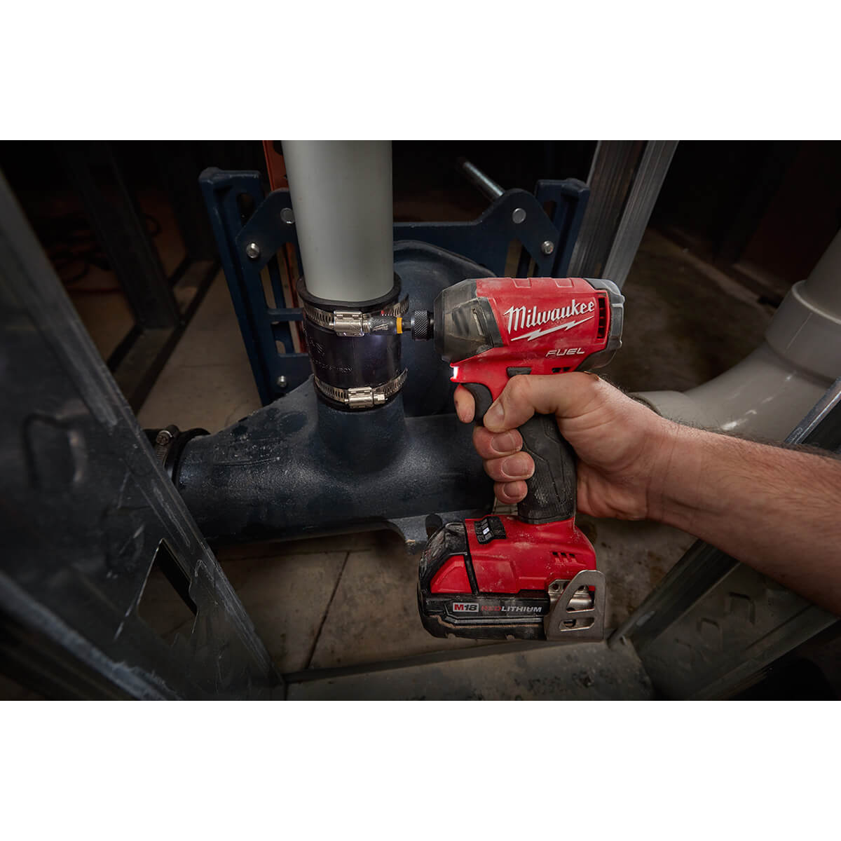 Milwaukee 2760-22 - Kit de tournevis hydraulique hexagonal M18 FUEL™ SURGE™ 1/4 po