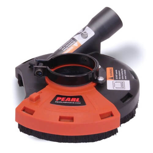 Pearl 4-1/2" and 5" Dust Shroud - Hinged