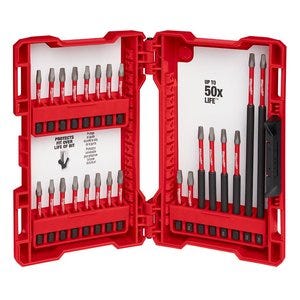 Milwaukee 48-32-4019 - Ensemble perceuse à percussion et tournevis SHOCKWAVE™ 24 pièces