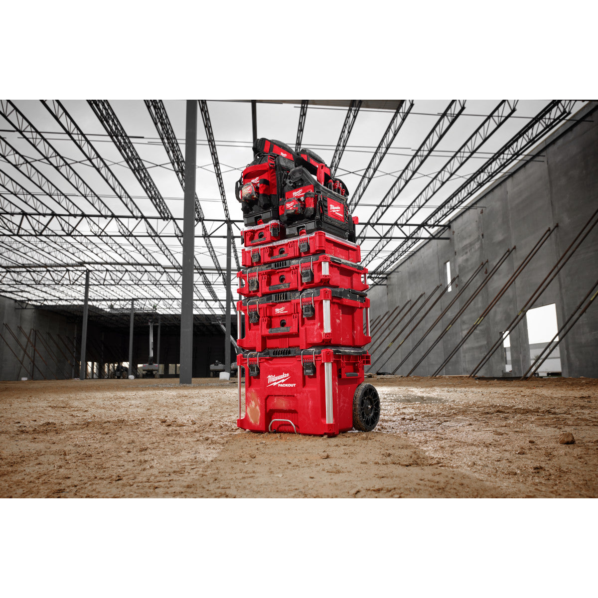 Milwaukee 48-22-8427 - Boîte à outils roulante PACKOUT™