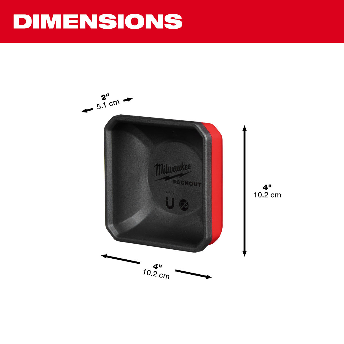 Milwaukee 48-22-8070 - PACKOUT™ Magnetic Bin