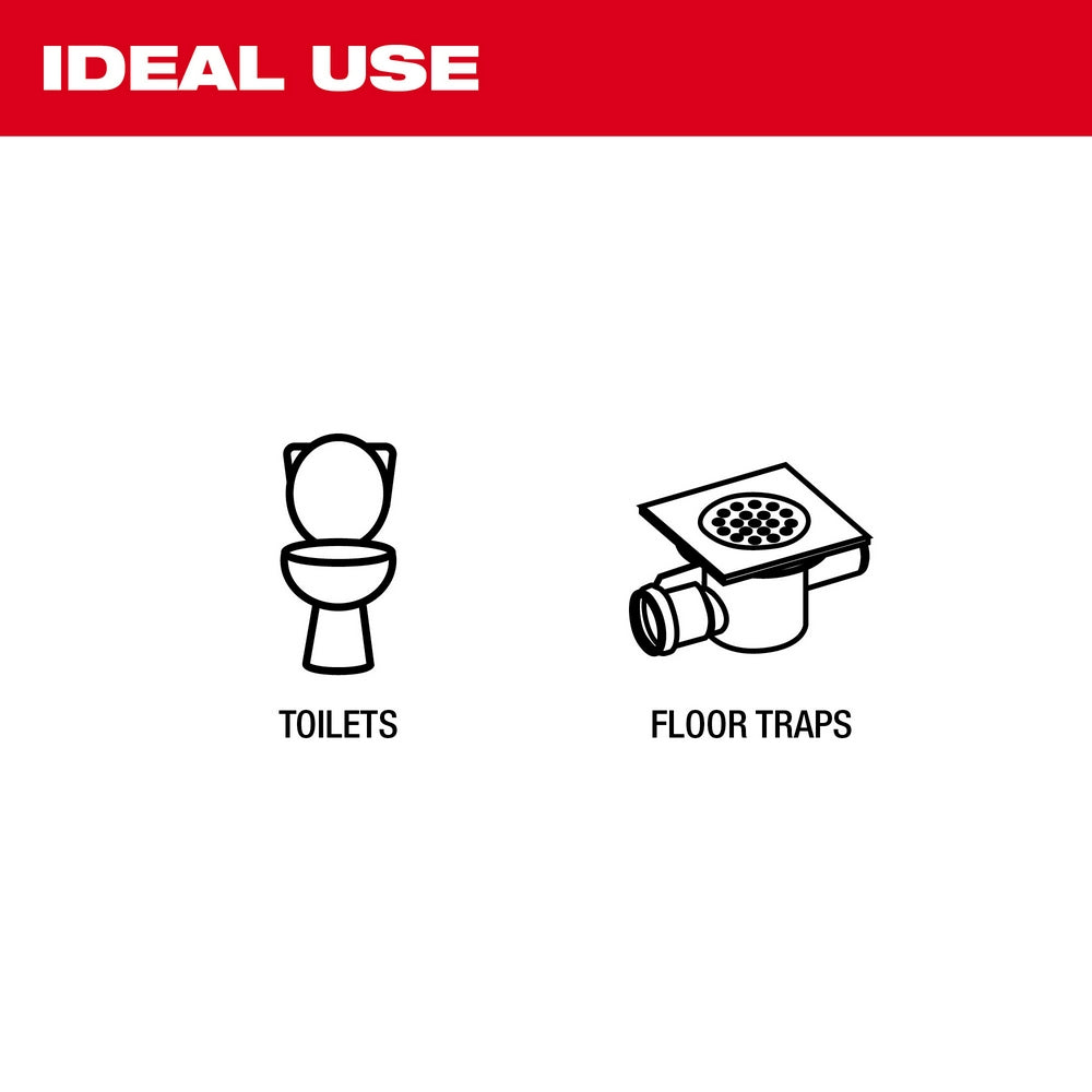 Milwaukee 3576-21 - M12™ TRAPSNAKE™ 6 pi pour toilettes